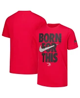 Nike 3BRAND by Russell Wilson Big Boys and Girls Red Born For This T-Shirt