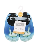 Hudson Baby Boys Water Shoes for Sports, Yoga, Beach and Outdoors, Sea Turtle, 18-24M/6-7