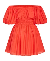 City Chic Plus Lillian Balloon Sleeve Dress