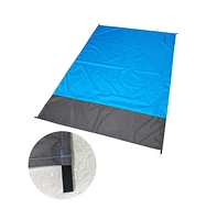 Beach Blanket Outdoor Waterproof Sand Free Picnic Blanket Sand Proof Mat 79 X 83 in
