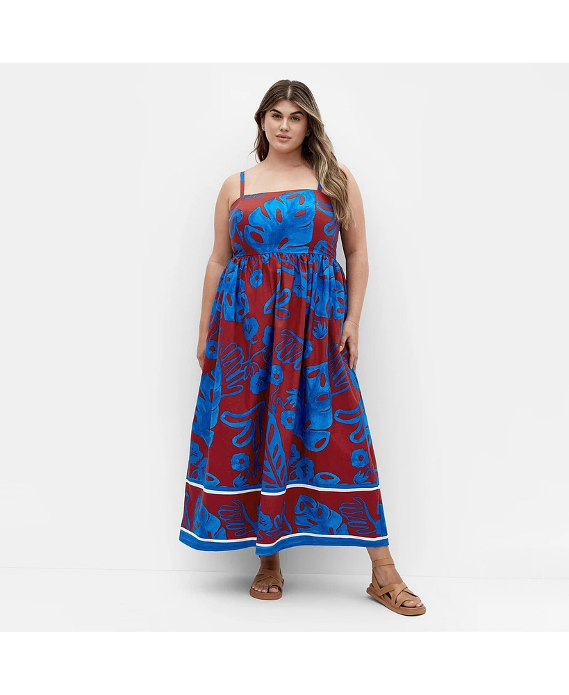 City Chic Plus Giana Maxi Dress