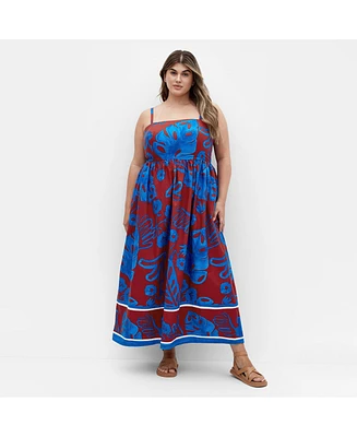 City Chic Plus Giana Maxi Dress