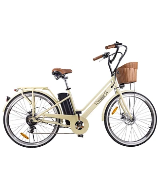 Nakto City Electric Bicycle Classic 26 Inch Pre Sale Stylish Design Efficient Performance Perfect for City and Leisure Riding