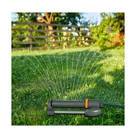 Lawn Sprinkler Oscillating Sprinkler Automatic Swing Adjustable Spray Angle Courtyard Garden Watering Grey