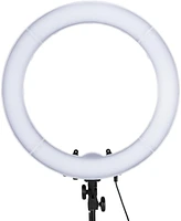 Neewer 55W 18"/45cm Ring Light Kit New Version, 5600K 0-100% Dimming Led Selfie Light with Light Stand and Phone Holder for Makeup Lash Tattoo Ba