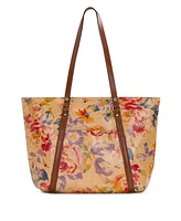 Patricia Nash Benvenuto Smooth Leather Tote