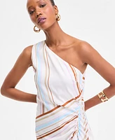 I.n.c. International Concepts Women's One-Shoulder Midi Dress, Exclusively at Macy's