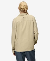 Marmot Women's Air Exchange Upf 40 Camp Collar Over Shirt