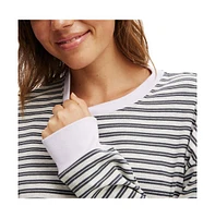 Cotton On Women's Stripe Lounge Long Sleeve