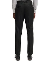 Boss by Hugo Men's Virgin Wool Slim-Fit Trousers