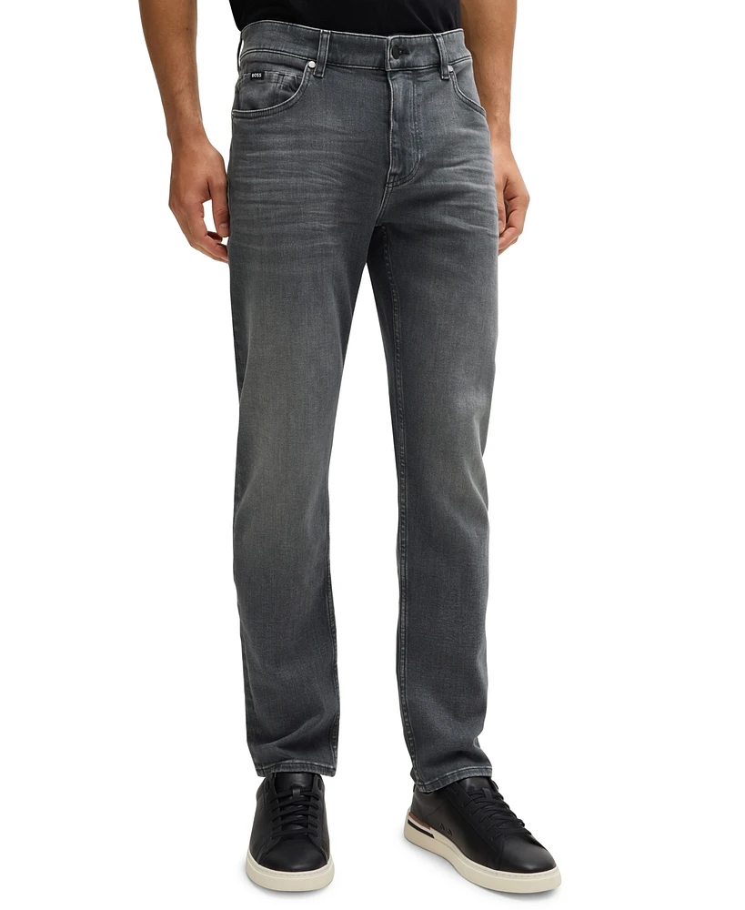 Boss by Hugo Men's Stretch Denim Slim-Fit Jeans