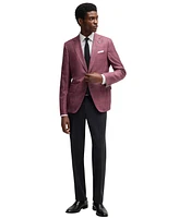 Boss by Hugo Men's Stretch-Cotton Poplin Slim-Fit Dress Shirt