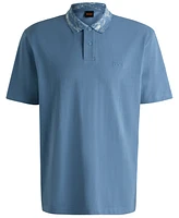 Boss by Hugo Men's Relaxed-Fit Cotton-Pique Polo Shirt