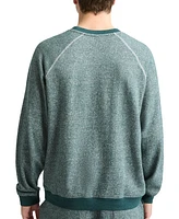 Champion Men's Yearbook Raglan Sleeve Logo Graphic Sweatshirt