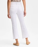 I.n.c. International Concepts Women's High-Rise Cropped Flare Jeans, Exclusively at Macy's