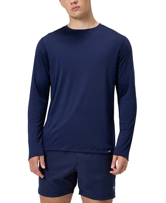 Speedo Men's Long Sleeve Graphic Swim T-Shirt