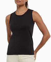 Three Dots Women's Crewneck Tank Top