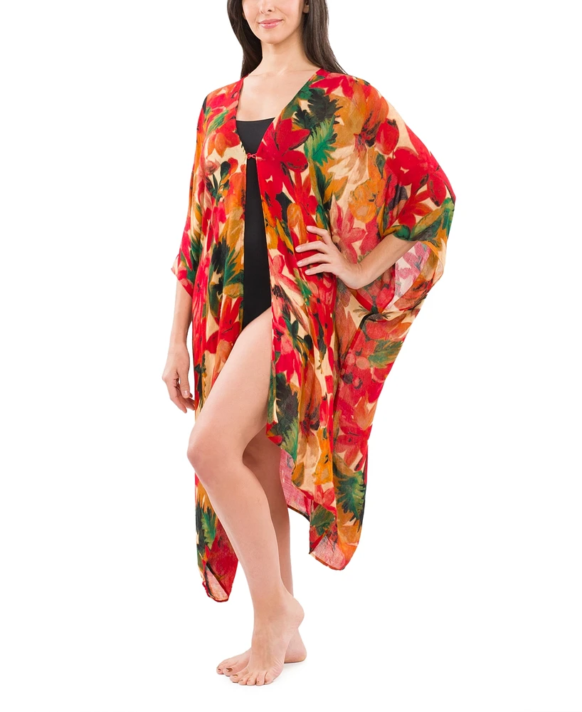 Patricia Nash Women's Short Cover Up Ruana