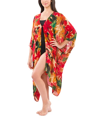 Patricia Nash Women's Short Cover Up Ruana