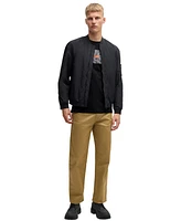 Boss by Hugo Men's Seasonal Artwork Regular-Fit T-Shirt