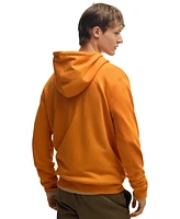 Boss by Hugo Men's Regular-Fit Cotton Terry Logo Patch Hoodie