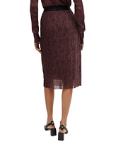 Boss by Hugo Boss Women's Print Slim-Fit Skirt