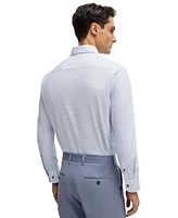 Boss by Hugo Men's Spread Collar Casual-Fit Dress Shirt