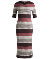 Boss by Hugo Boss Women's Structured-Stripe Dress