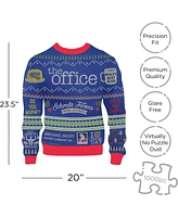 The Office Ugly Christmas Sweater Shaped 1000 Piece Jigsaw Puzzle