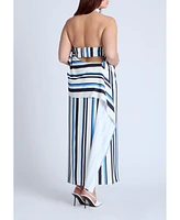 Eloquii Plus High Neck Maxi Dress