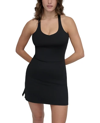 Dkny Sport Women's Racerback Tennis Dress