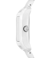 Tory Burch Women's The Eleanor White Ceramic Bracelet Watch 31mm