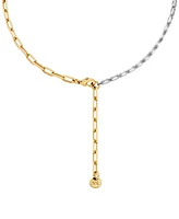 Michael Kors 14K Gold-Plated Brass Mixed Chain Necklace