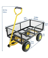 Cart Garden cart trucks make it easier to transport firewood