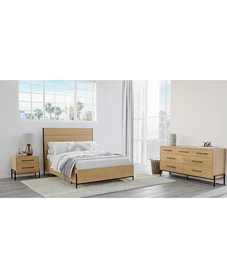 Linstead 3-Pc. California King Panel Set (Bed, Dresser & Nightstand), Created for Macy's