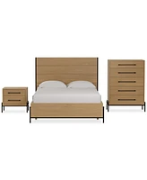 Linstead 3-Pc. California King Panel Set (Bed, Chest & Nightstand), Created for Macy's