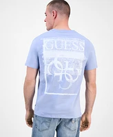 Guess Men's Distressed Logo Crewneck T-Shirt