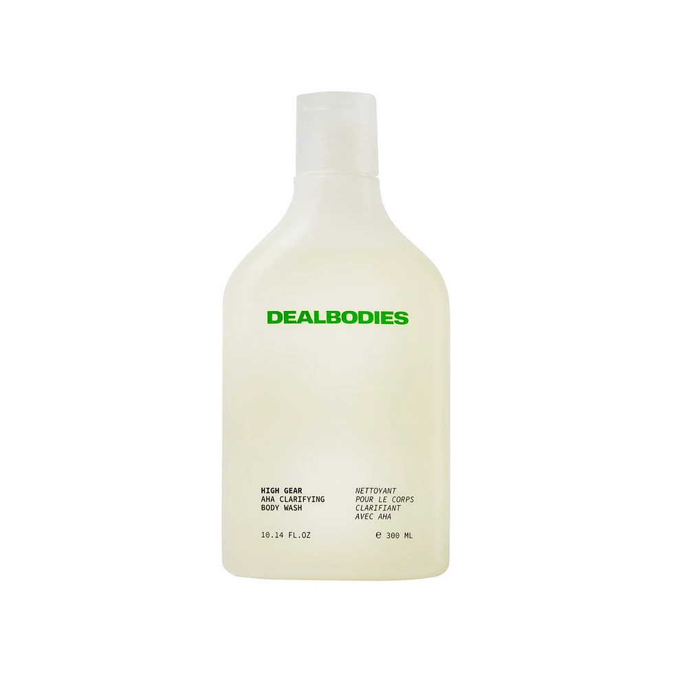 Dealbodies High Gear Aha Clarifying Body Wash