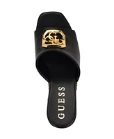 Guess Women's Qisha Quattro G Studded Block Heel Platform Sandals