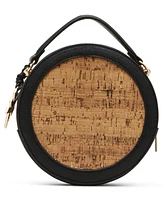 Anne Klein Cork Circle Small Crossbody Bag