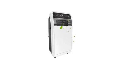 6400-btu Doe (115-Volt) White Vented Portable Air Conditioner with Remote Cools 300-sq ft