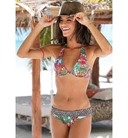 Lascana Women's Print Classic Bikini Swimsuit Bottom