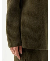 Gobi Cashmere Women's Sweater with Side Zippers
