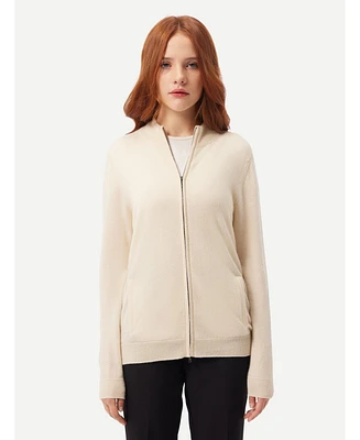 Gobi Cashmere Women's Full-Zip Cardigan