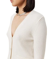 Gobi Cashmere Women's Buttoned V-Neck Cardigan