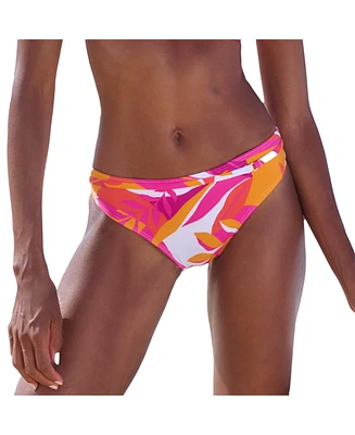 Lascana Women's Mix Print Classic Bikini Swimsuit Bottom
