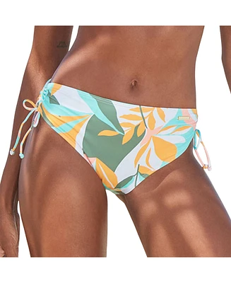 Lascana Women's Pattern Mid Rise Bikini Swimsuit Bottom