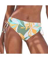 Lascana Women's Pattern Mid Rise Bikini Swimsuit Bottom