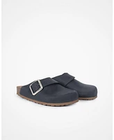 Buckle Strap Slip On Clog