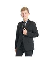 Kenneth Cole Reaction Big Boys Slim Fit 2 Piece Stretch Suit